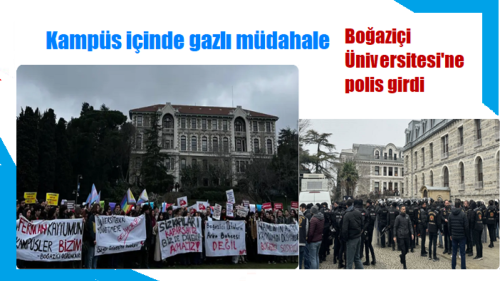 Boğaziçi Üniversitesi'ne polis girdi